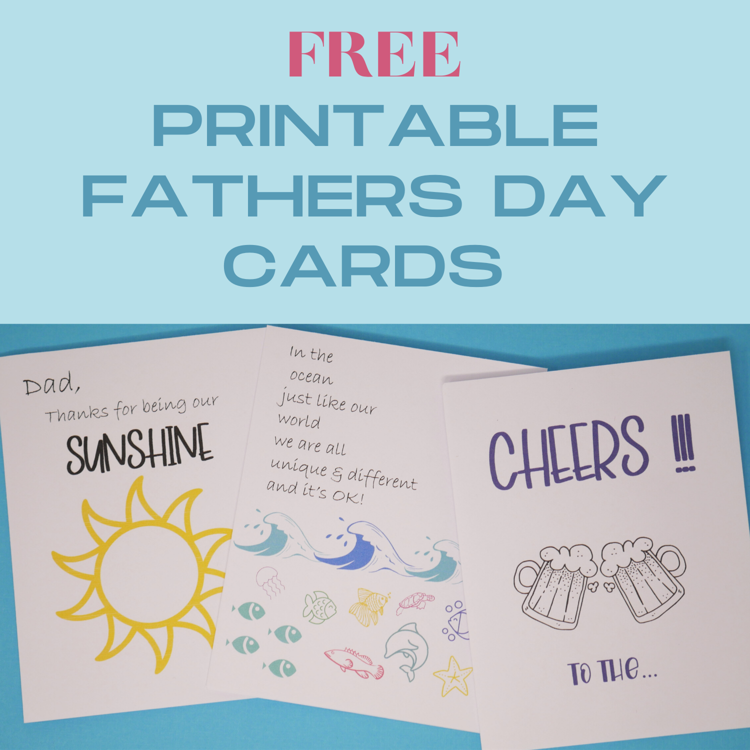 Free Printable FatherS Day Card