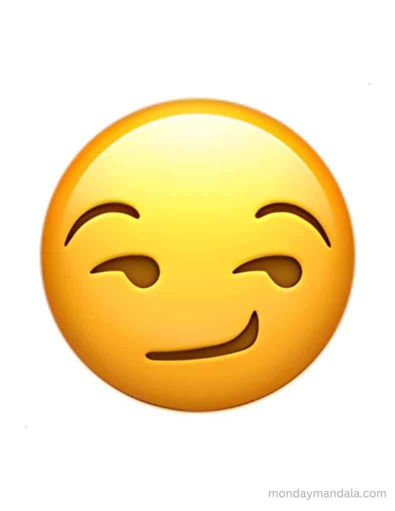 102 Printable Emojis Free High Quality PDF Downloads 