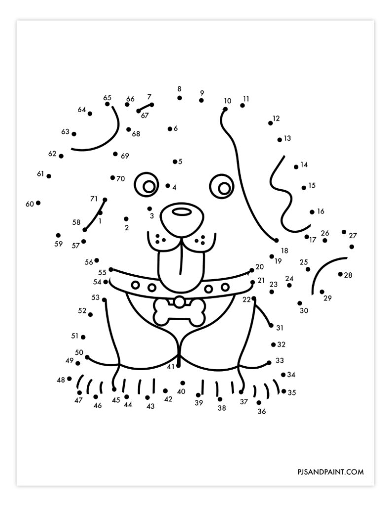 Free Connect The Dot Printables