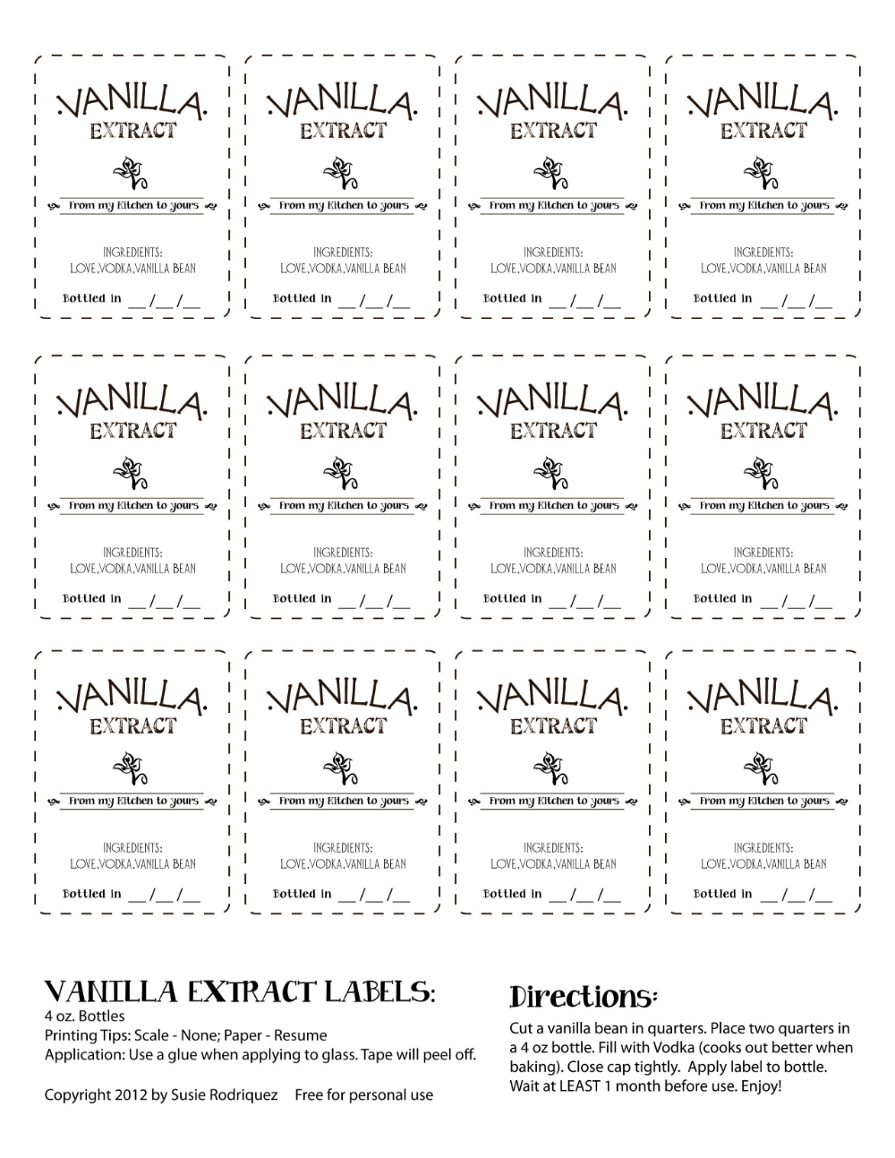 15 Diy Vanilla Extract Ideas Vanilla Extract Homemade Vanilla Extract Vanilla