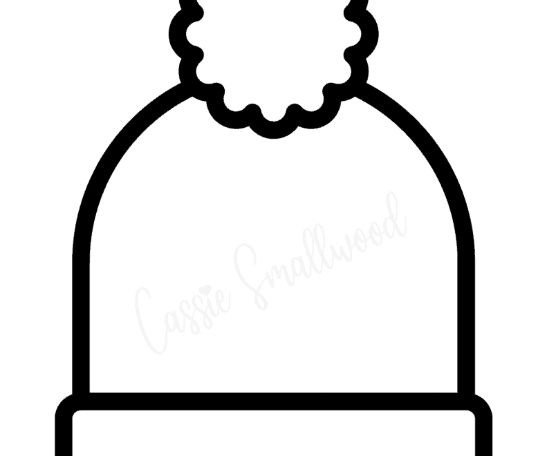 17 Cute Winter Hat Templates And Coloring Pages Cassie Smallwood