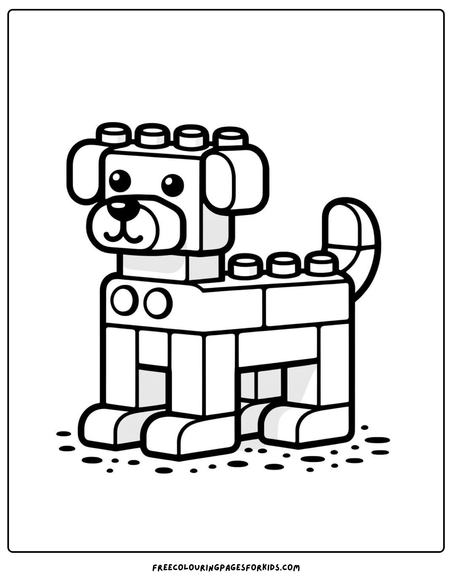 18 Lego Coloring Pages For Kids