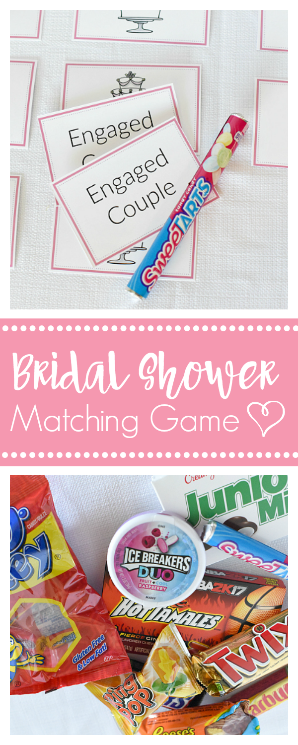 Candy Bar Bridal Shower Game Free Printable
