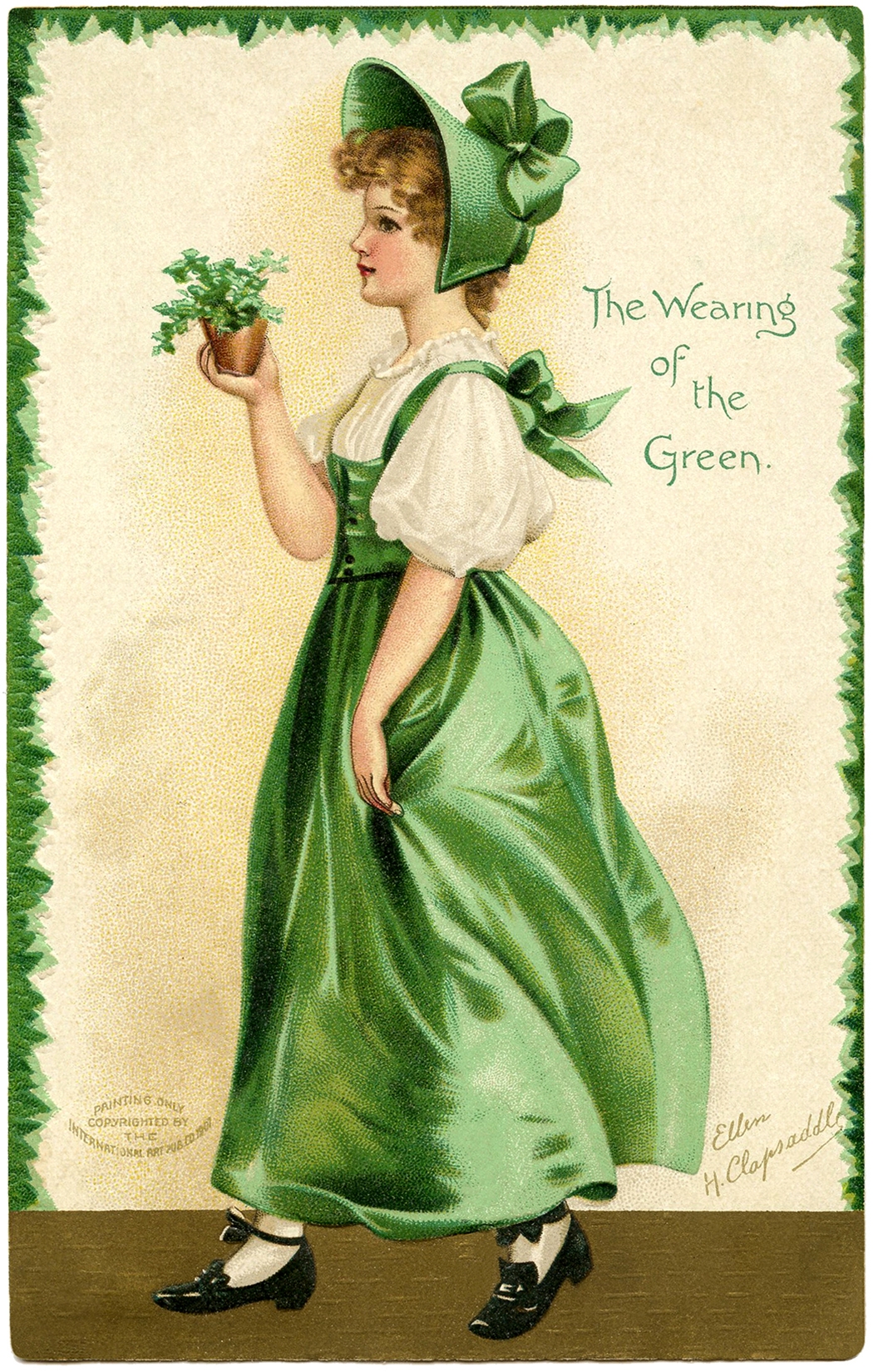 20 St Patricks Day Clip Art Ladies The Graphics Fairy