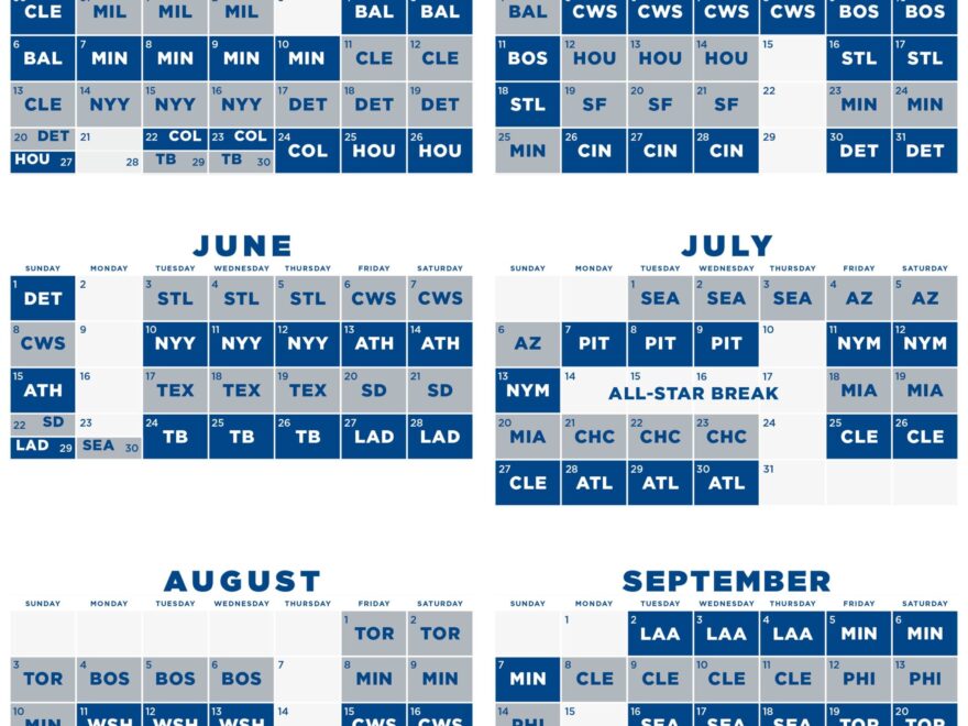 2025 Season Ticket Package Schedules Kansas City Royals