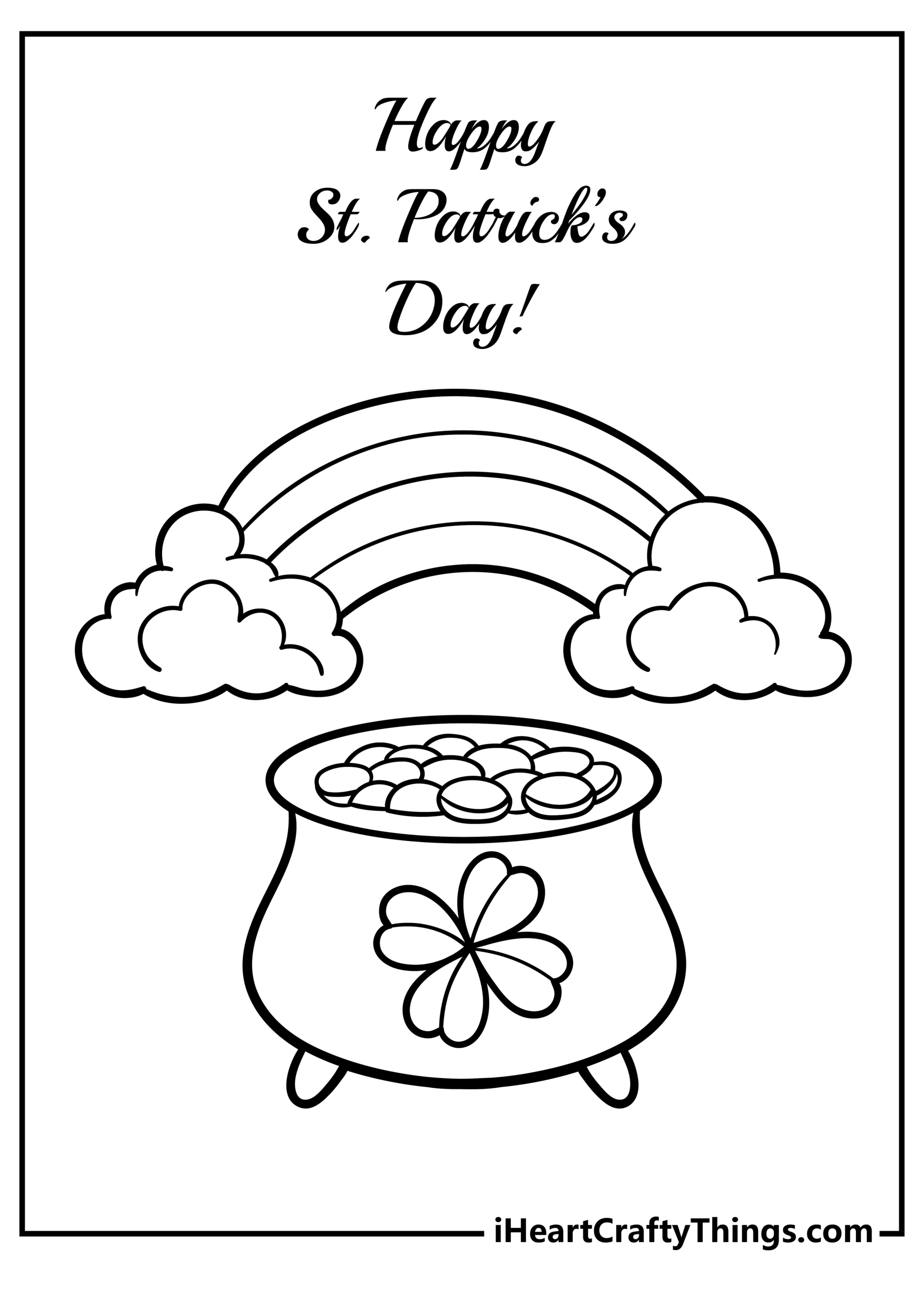 Happy St PatrickS Day Printables