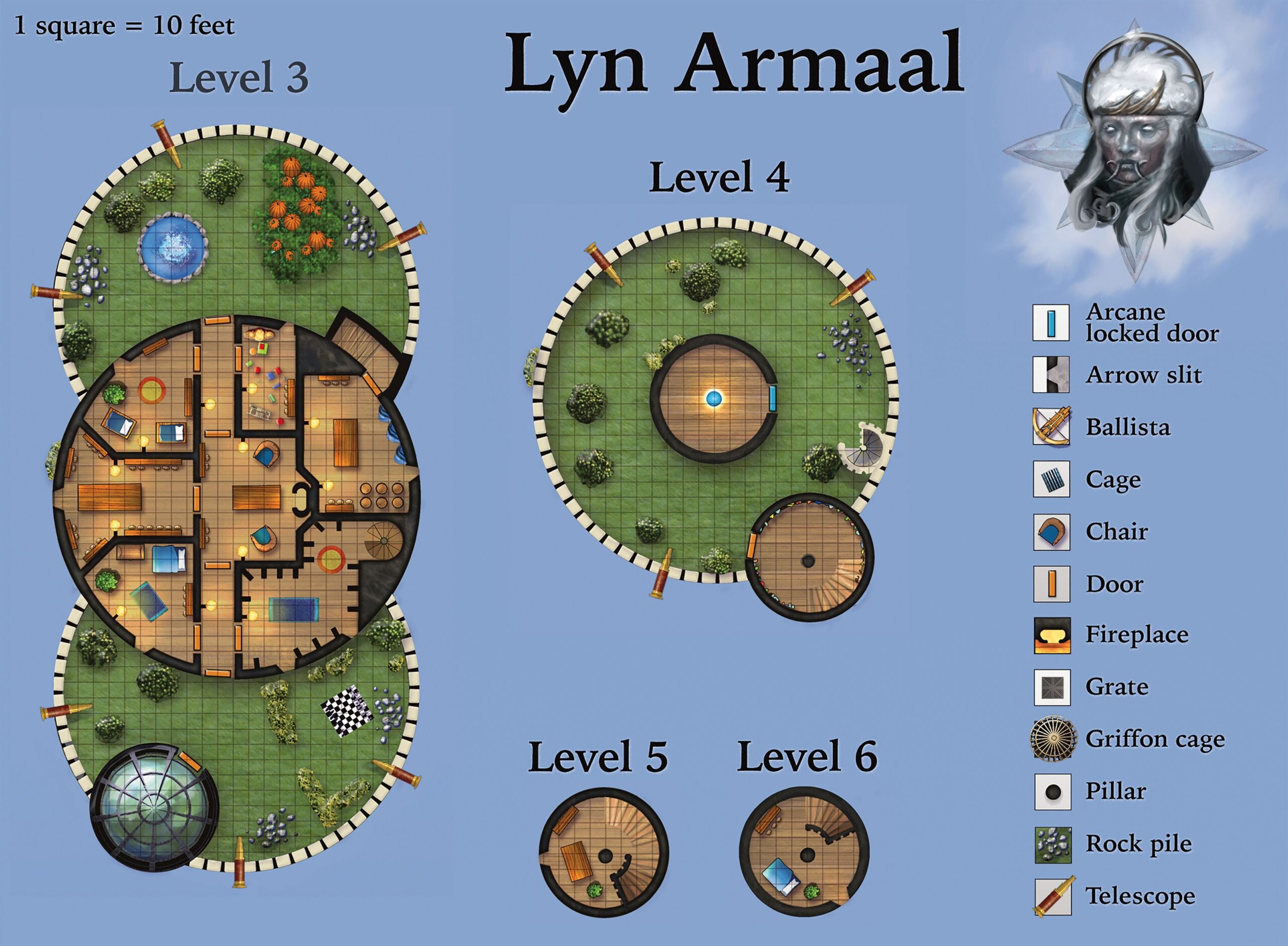 Storm KingS Thunder Printable Maps