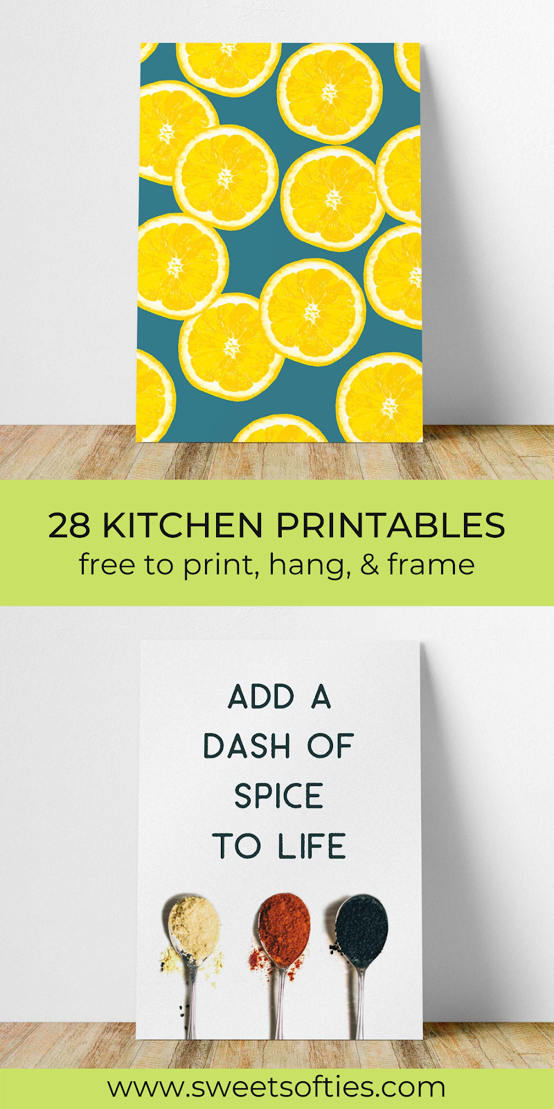 Free Printable Kitchen Wall Art