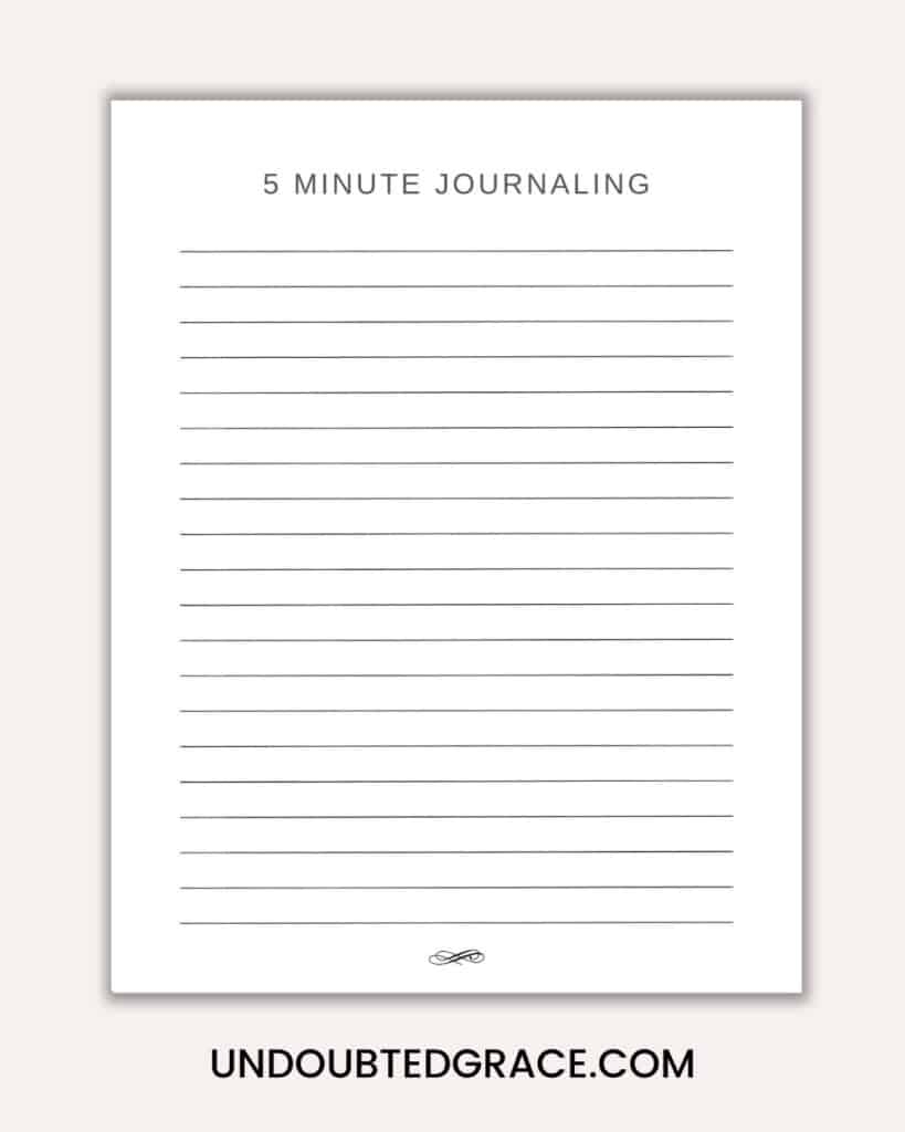 Free Printable Journal Pages Lined