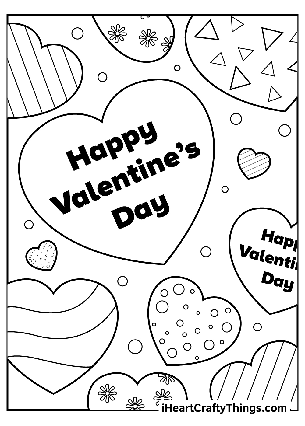 Free Printable Valentines Day Coloring Pages