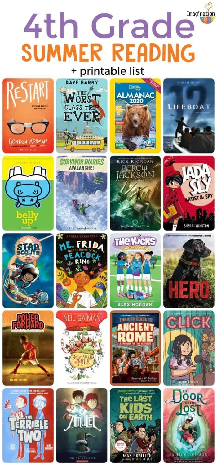 40 Best 4th Grade Books To Read For Summer Reading