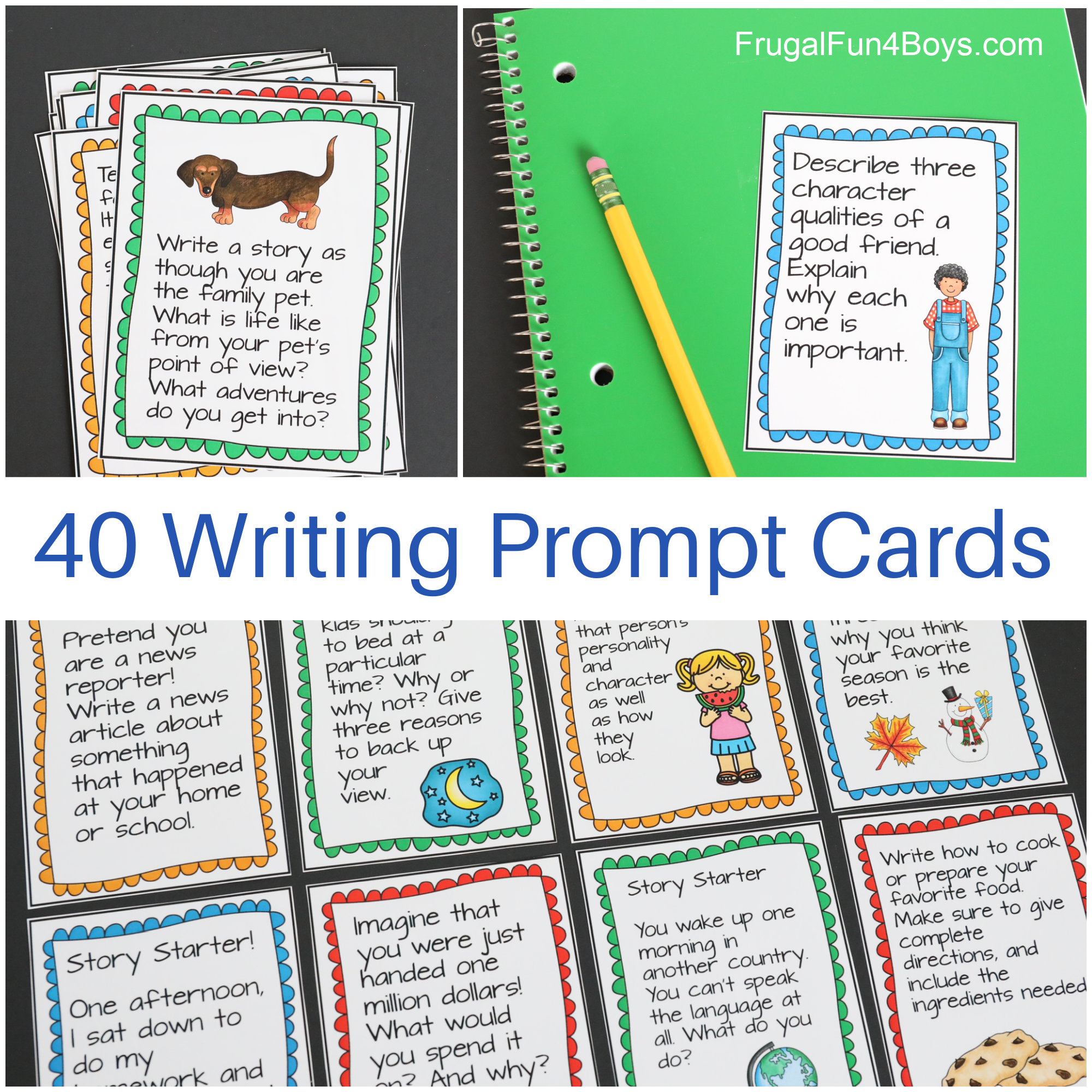 Free Printable Writing Prompts For 4Th Grade