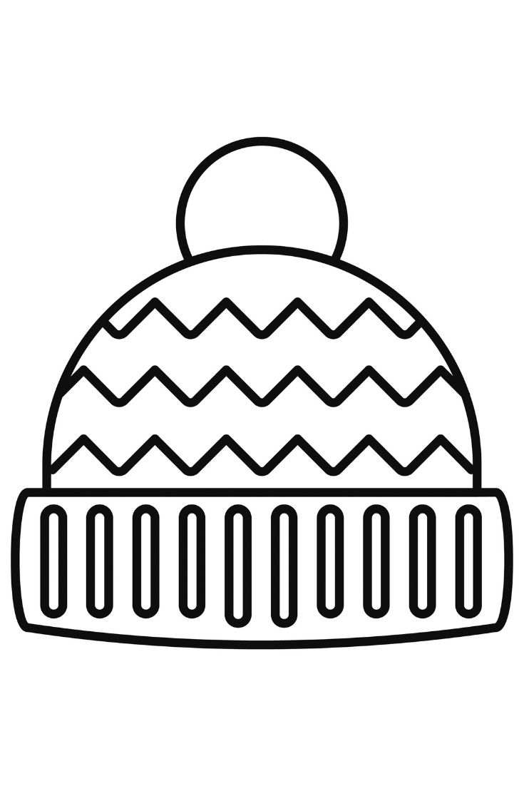 50 Winter Coloring Pages For Kids