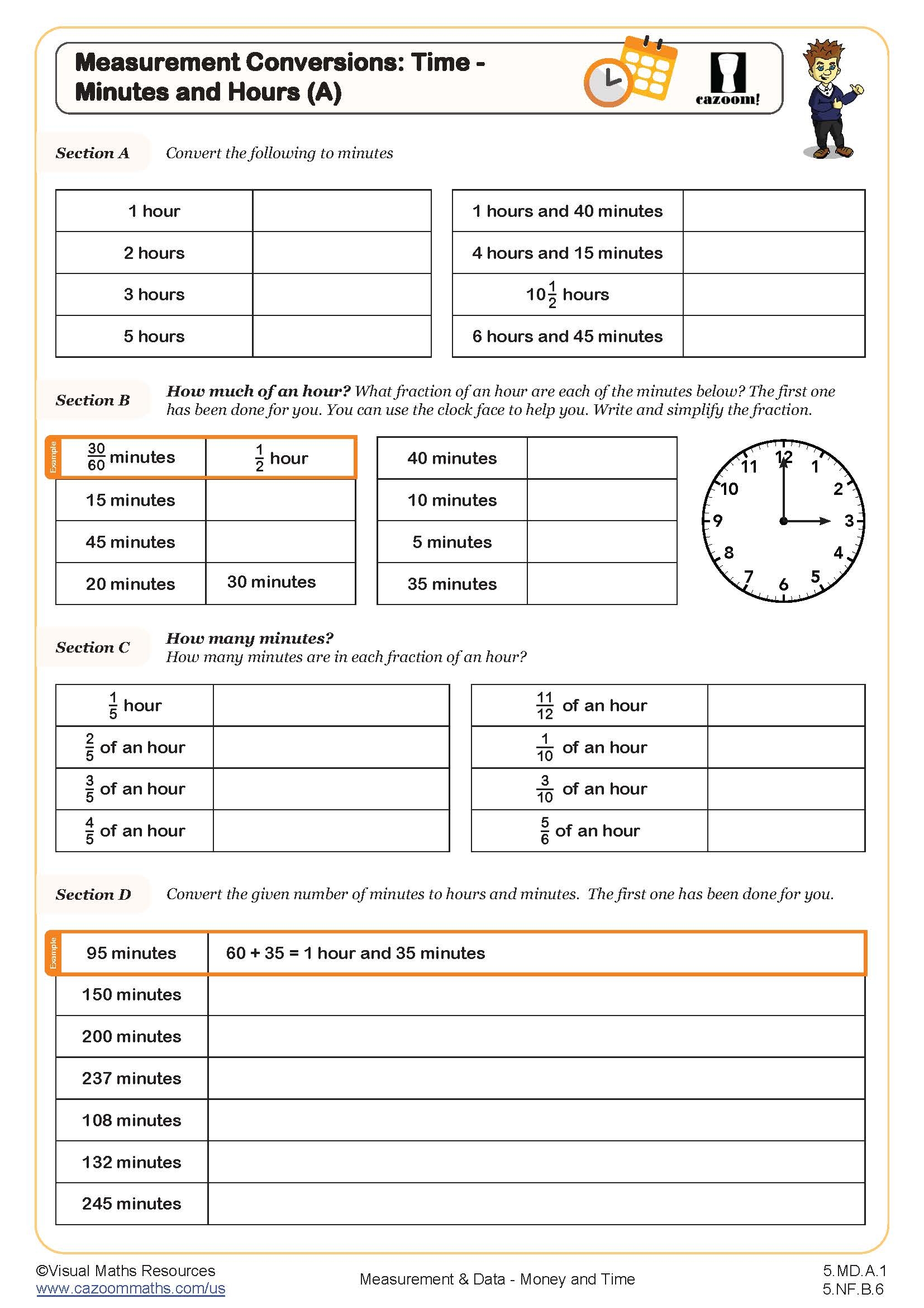 Fun Printable Math Activities For 5Th Grade