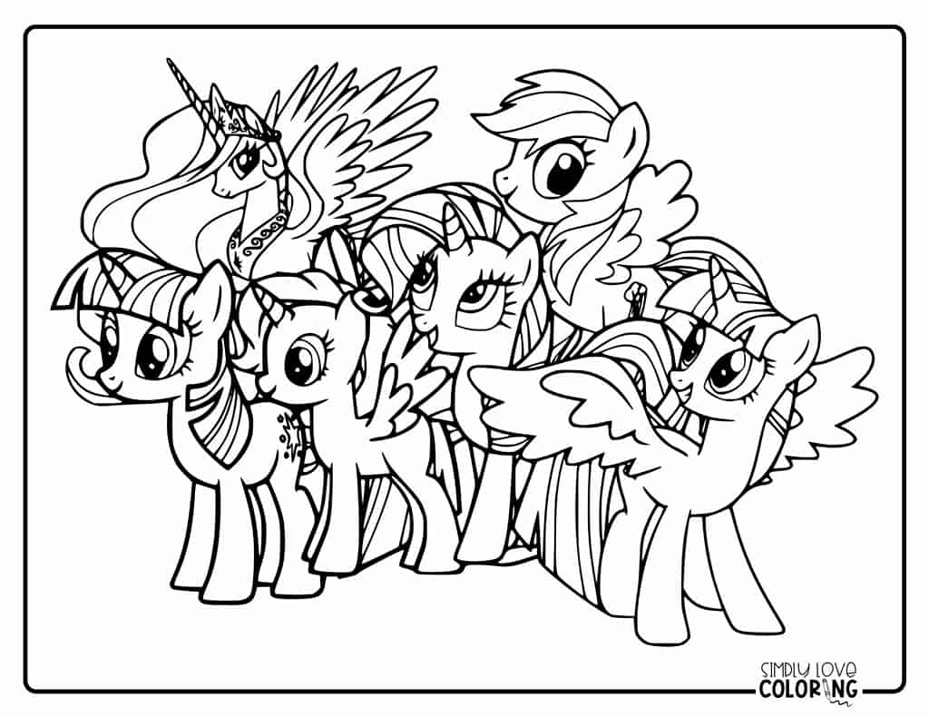 Free Printable Pictures Of My Little Pony