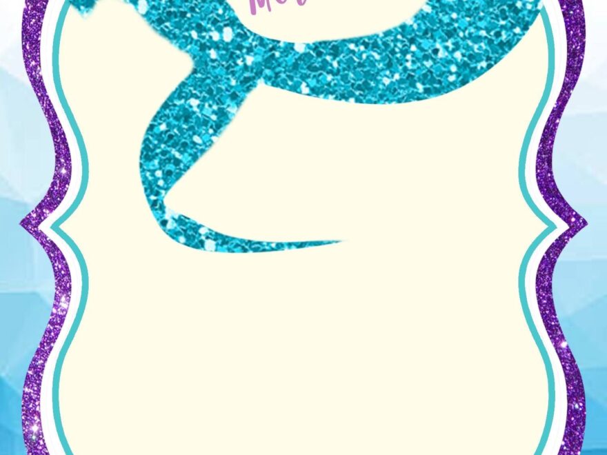9 Mermaid Birthday Party Invitations Ideas Mermaid Birthday Party Invitations Invitations Mermaid Birthday