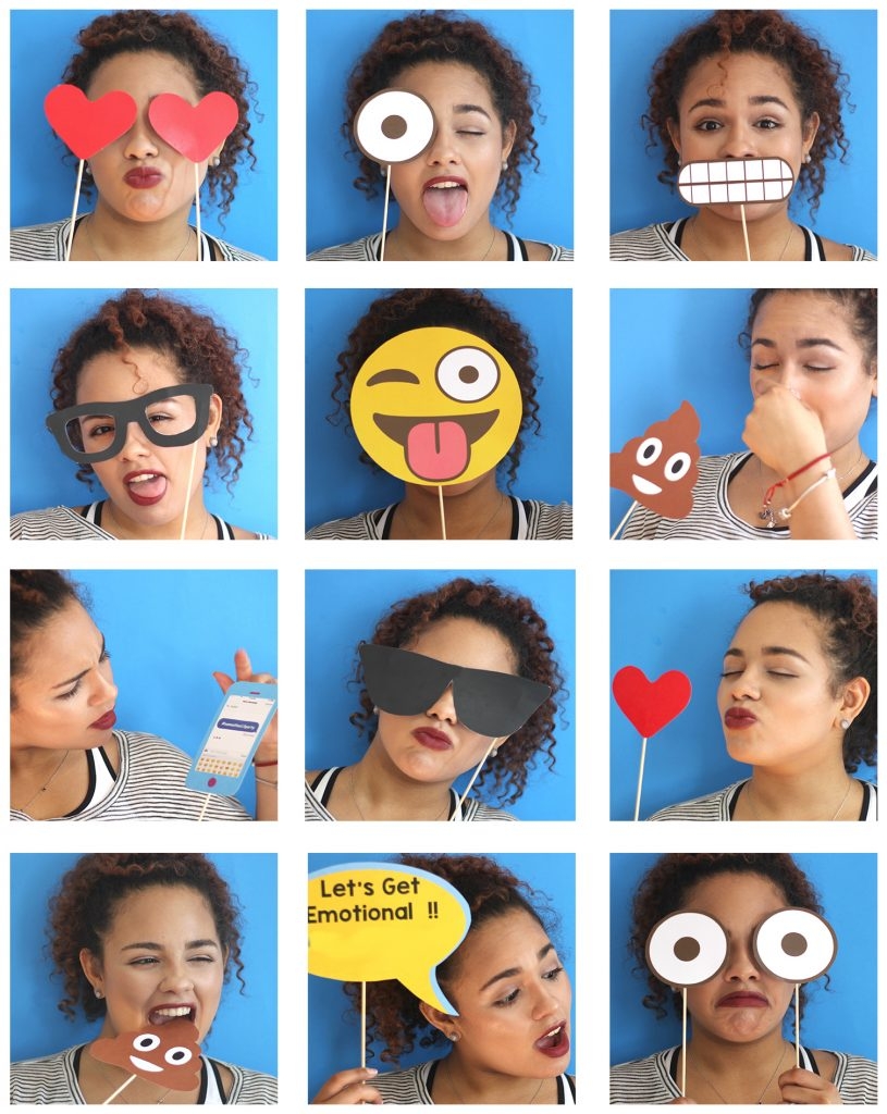 9 OMG Emoji Photo Booth Props You Can Totally Make Yourself 