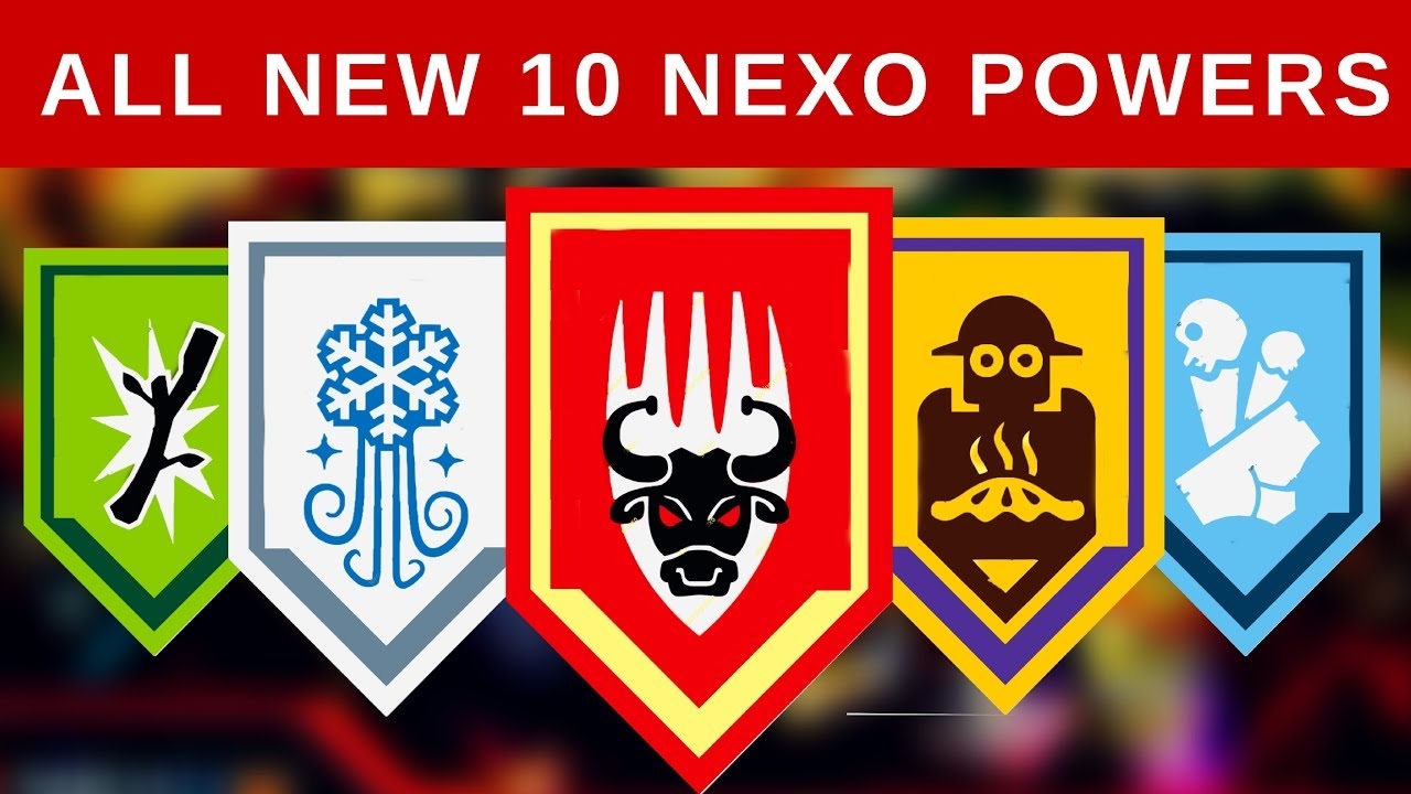 Nexo Knights Shields Hi Res Party Printables