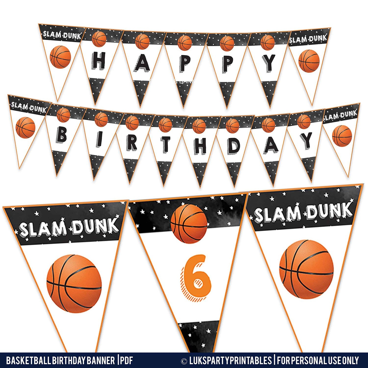 Basketball Birthday Party Printables Party 729584 