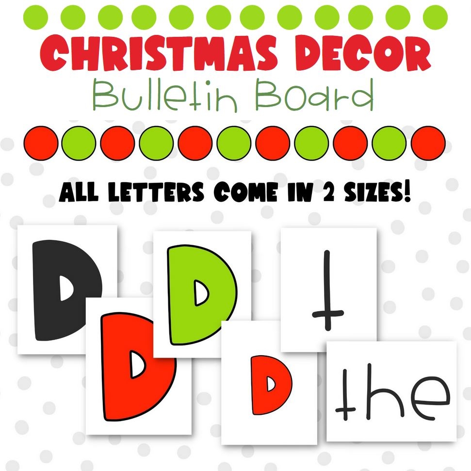 Bulletin Board Ideas Large For Christmas