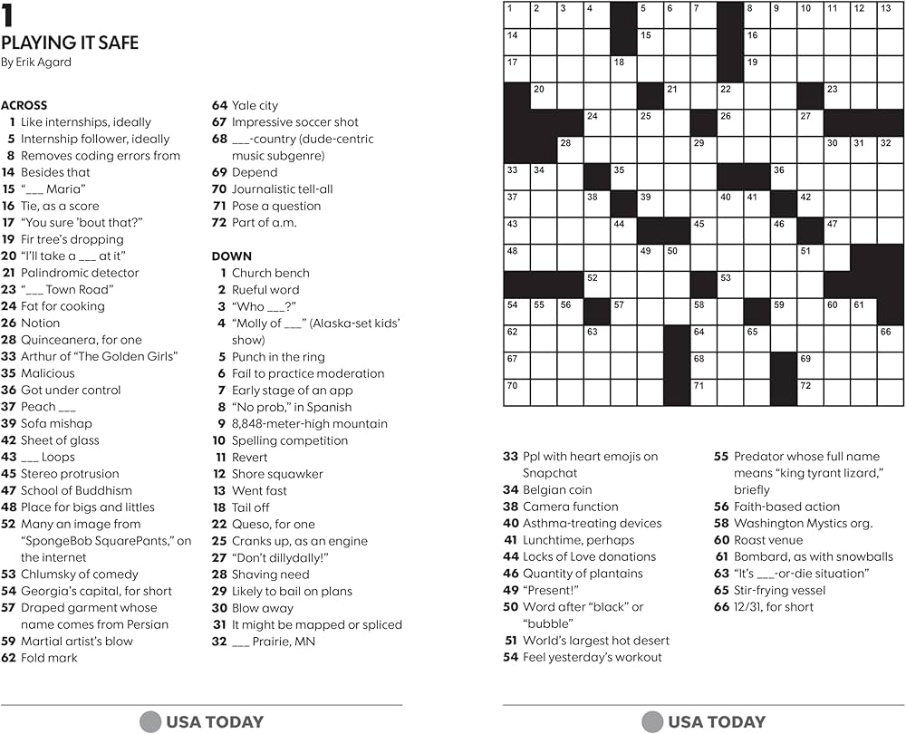 Buy USA TODAY Teatime Crosswords 200 Puzzles USA Today Puzzles Book Online At Low Prices In India USA TODAY Teatime Crosswords 200 Puzzles USA Today Puzzles Reviews Ratings Amazon in
