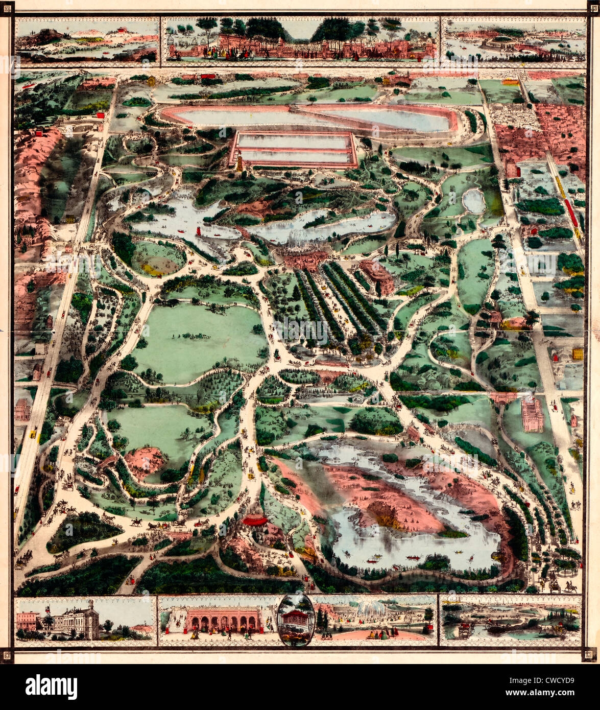 Printable Map Of Central Park
