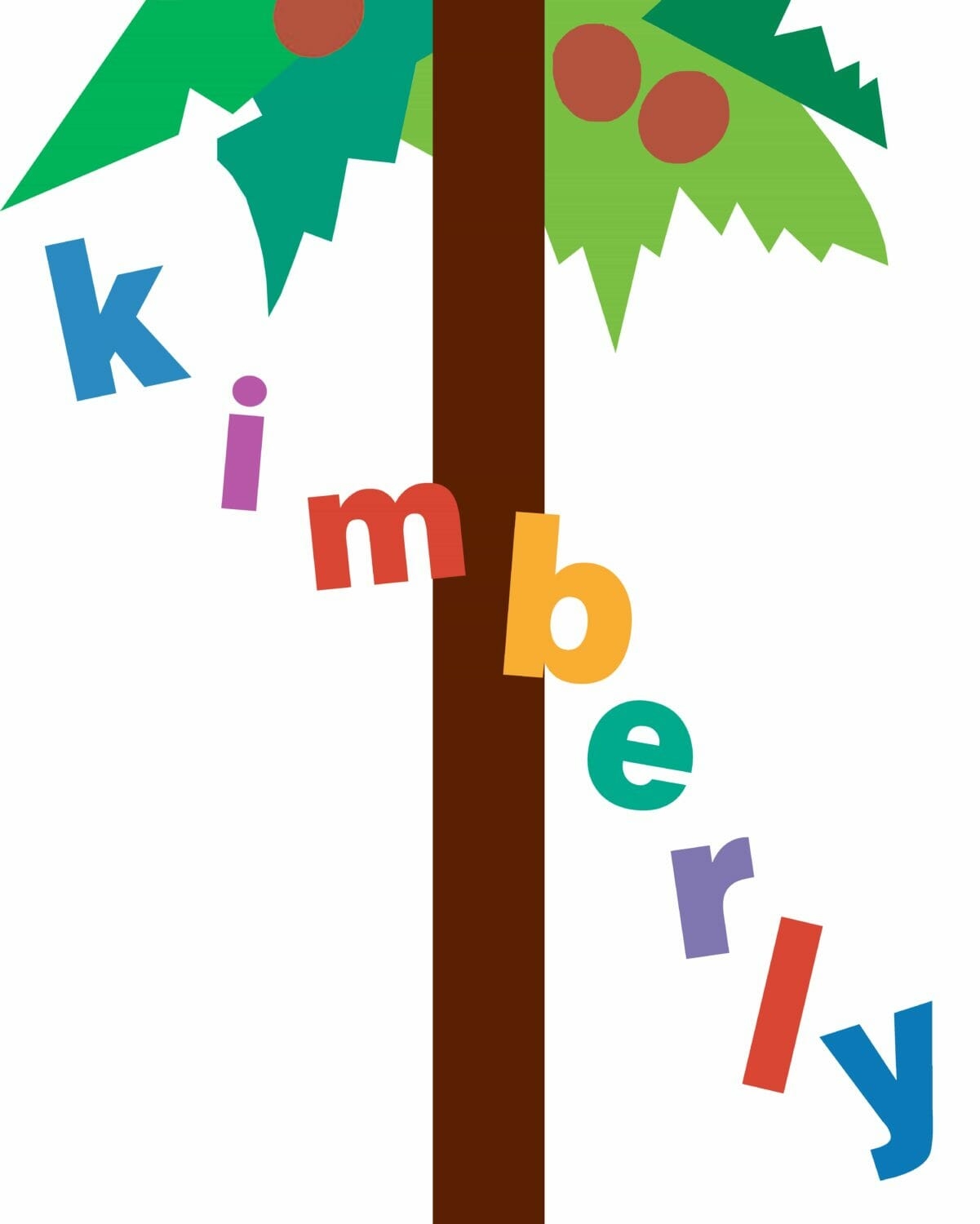 Chicka Chicka Boom Boom Tree Printable
