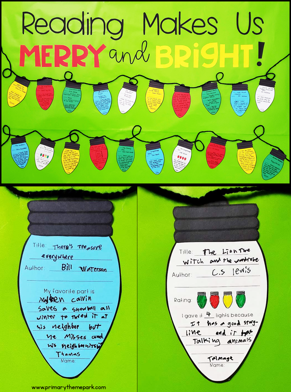 Free Bulletin Board Christmas Printables