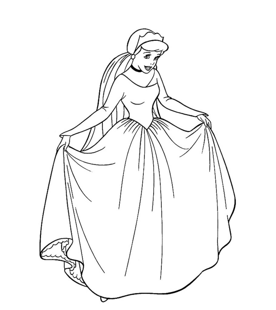 Free Printable Princess Coloring Pages