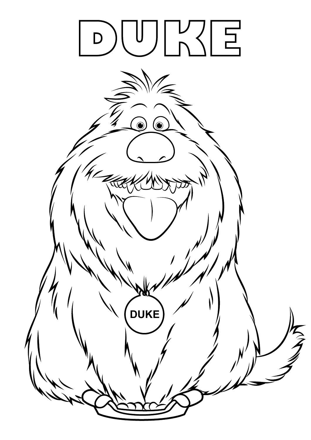 Secret Life Of Pets Printables