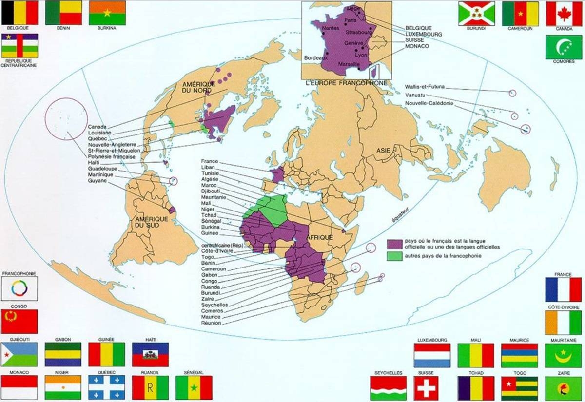 Countries Of The World Which Speak The French Language HubPages