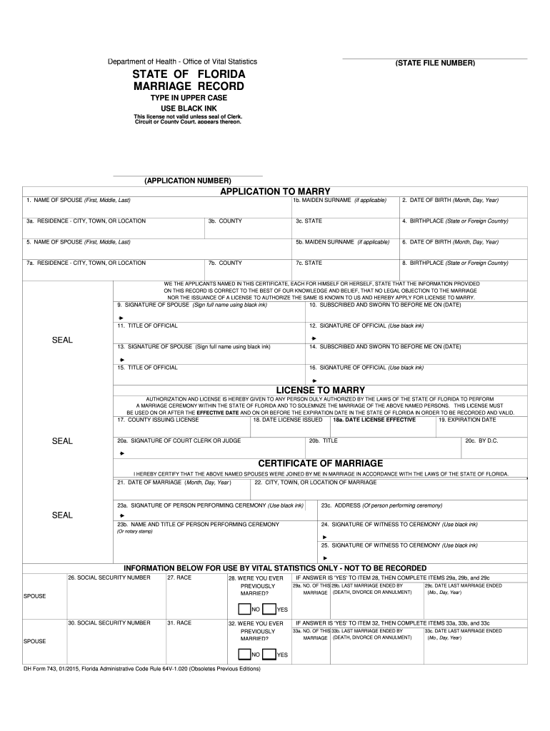 Dh Form 743 Fill Online Printable Fillable Blank PdfFiller