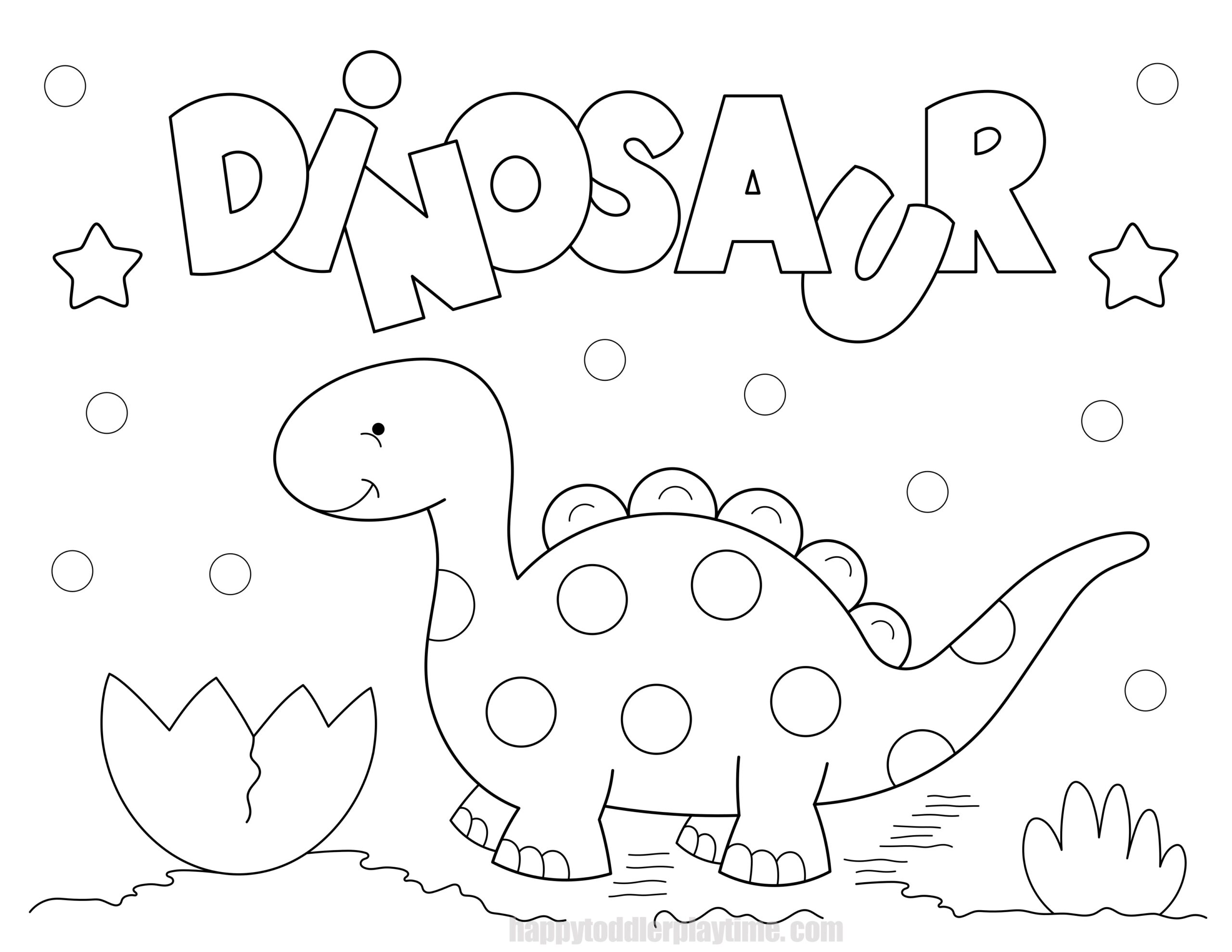 Printable Coloring Pictures For Toddlers