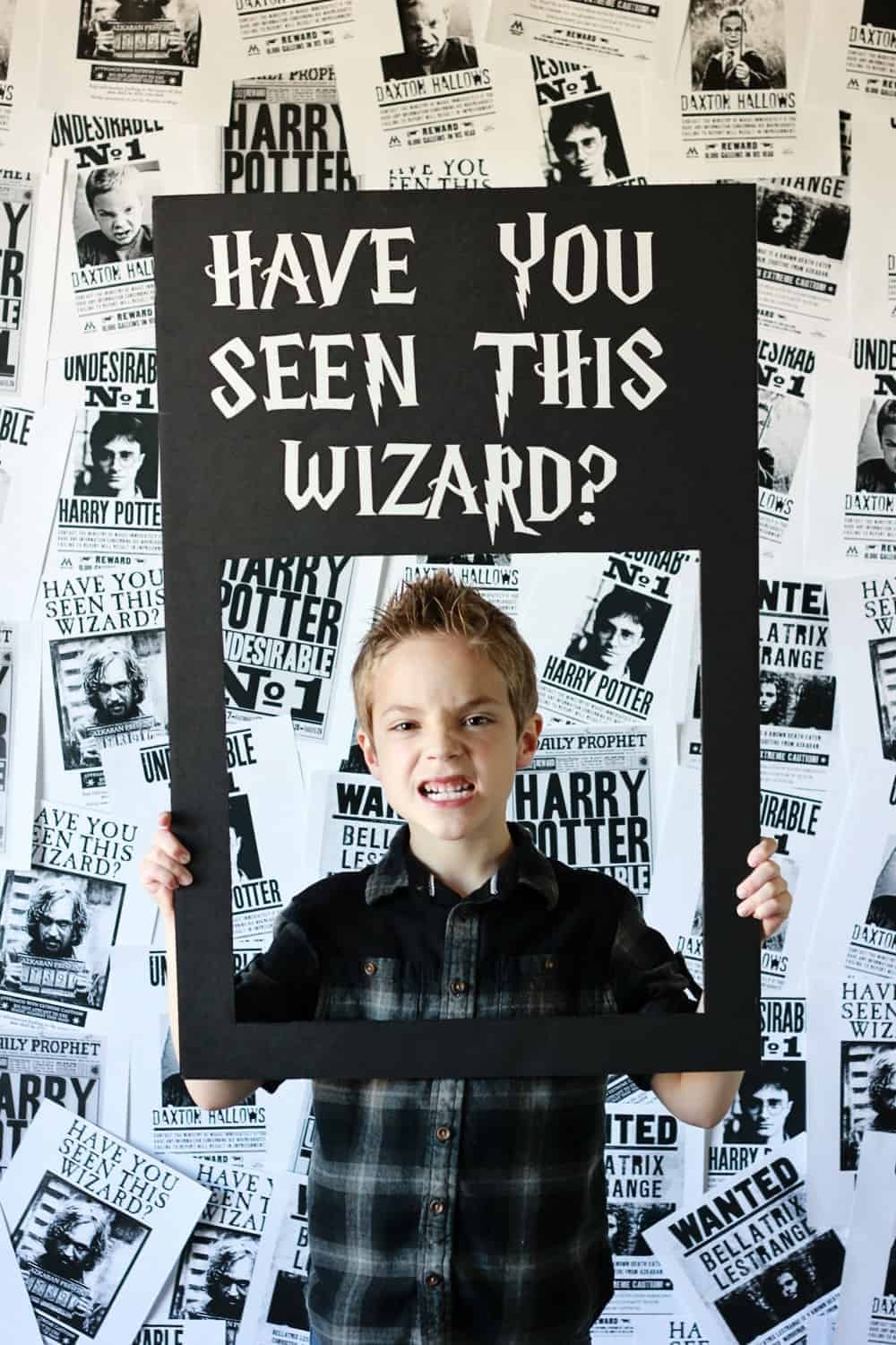 DIY Harry Potter Photo Booth One Sweet Appetite DIY Harry Potter Photo Booth One Sweet Appetite