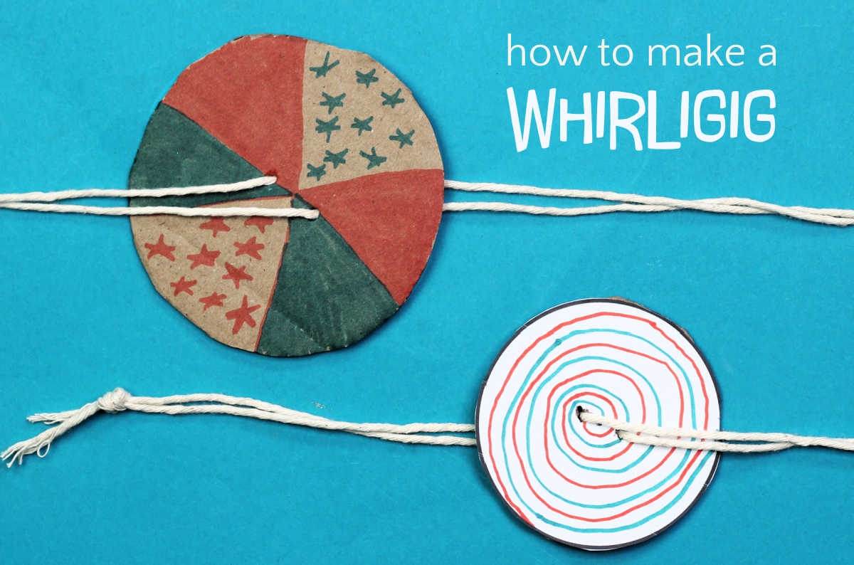 DIY Whirligig Toy For Old Fashioned Childhood Fun