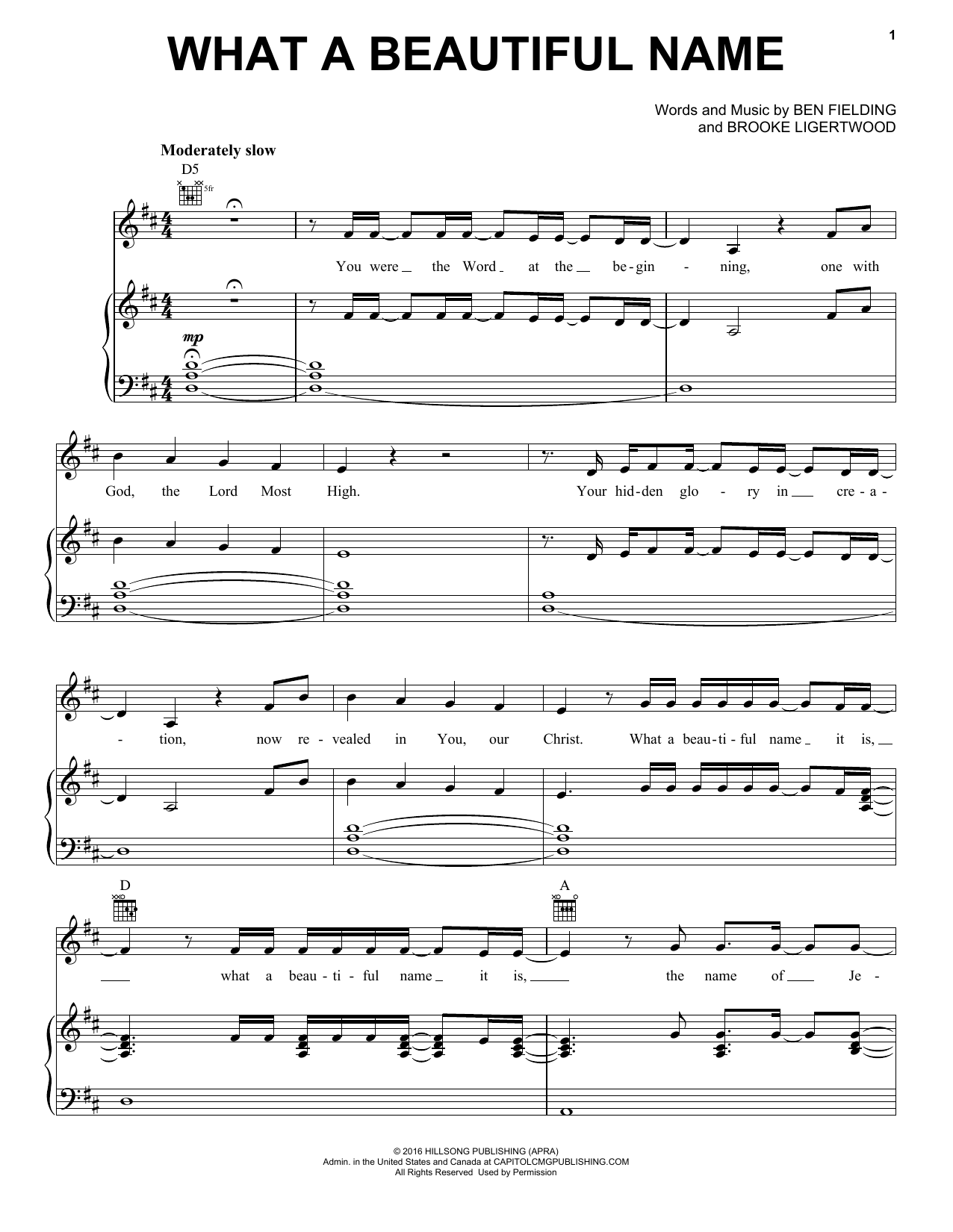 Free Christian Printable Sheet Music For Piano