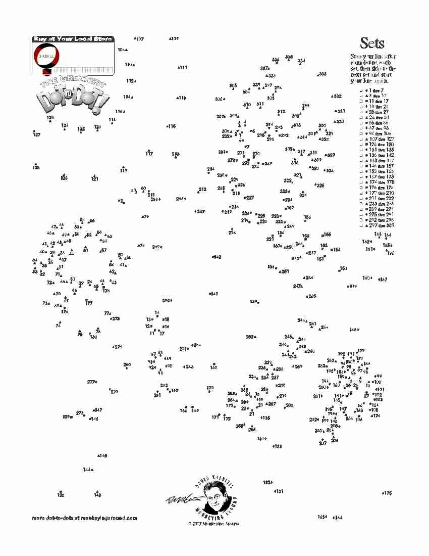 Medium Dot To Dot Printables