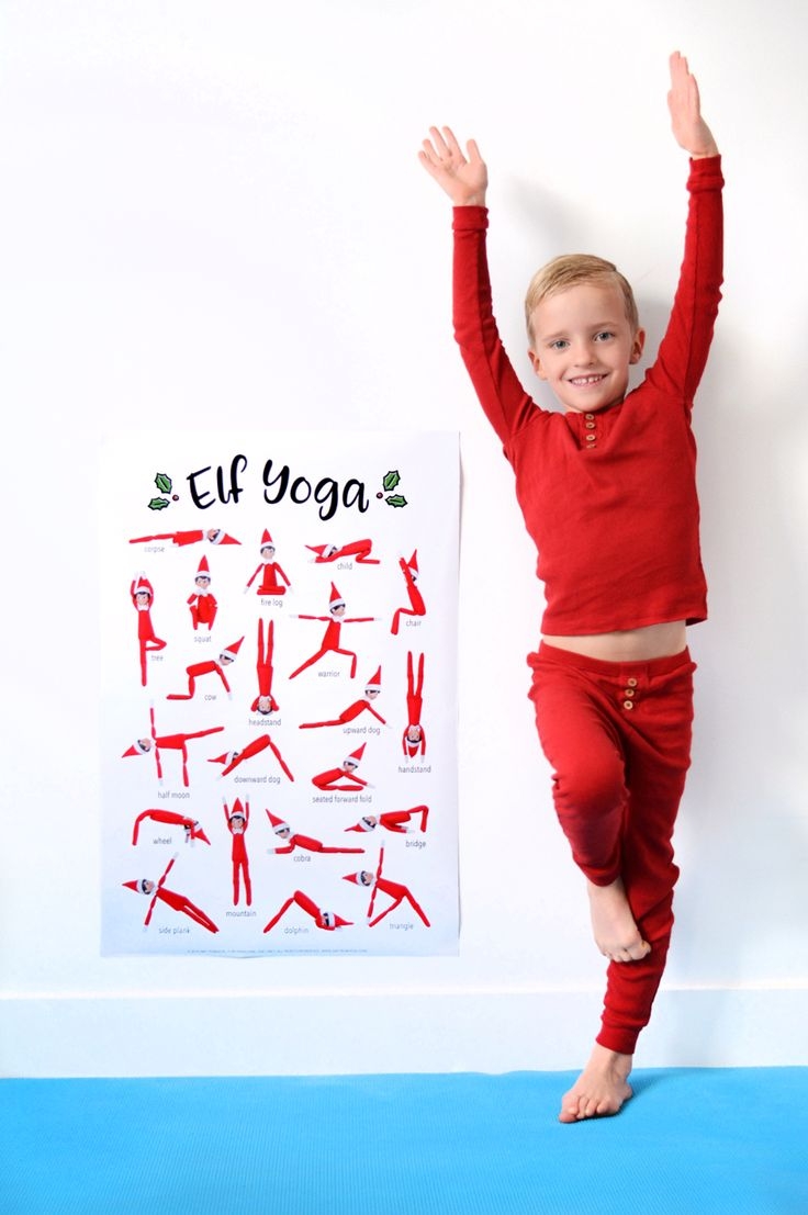 Elf On The Shelf Yoga Printable Amy Robison Blog