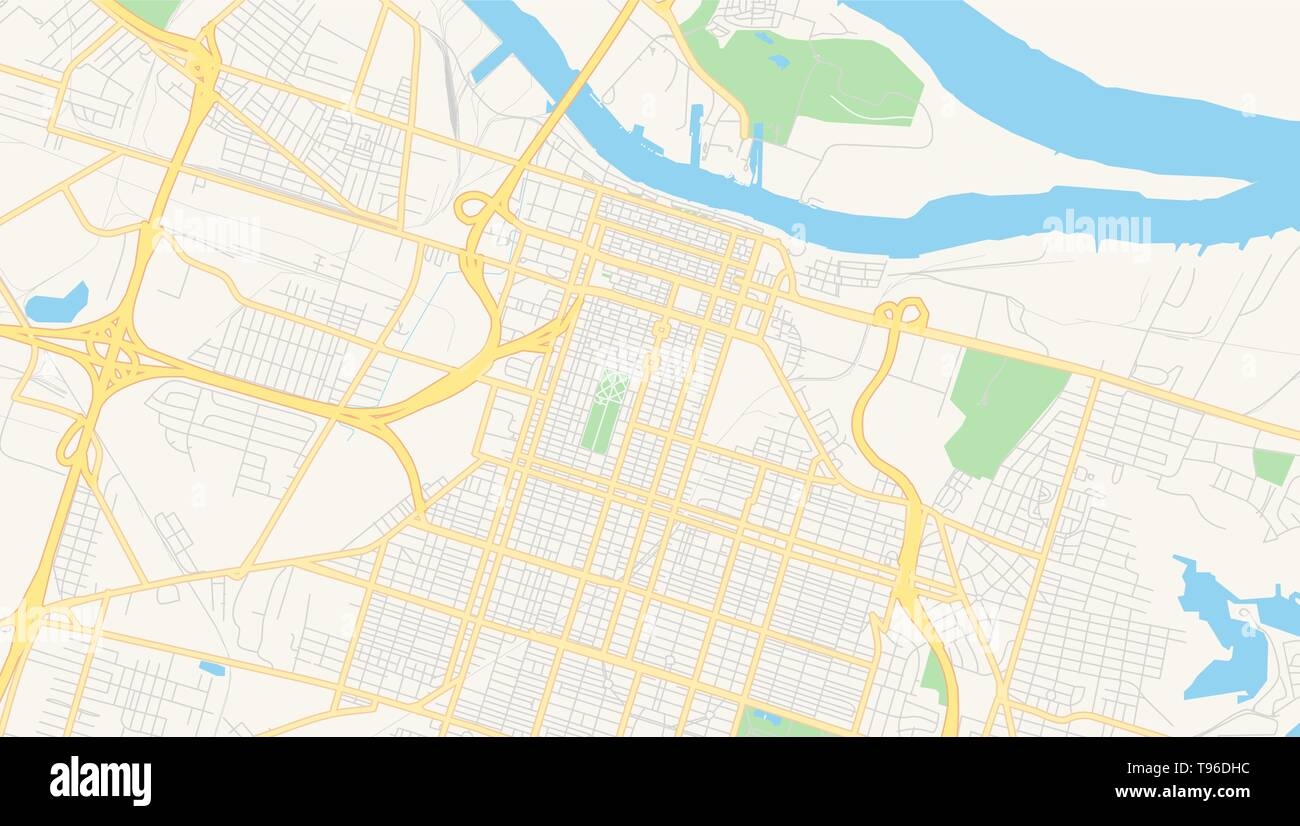 Printable Map Of Savannah Ga