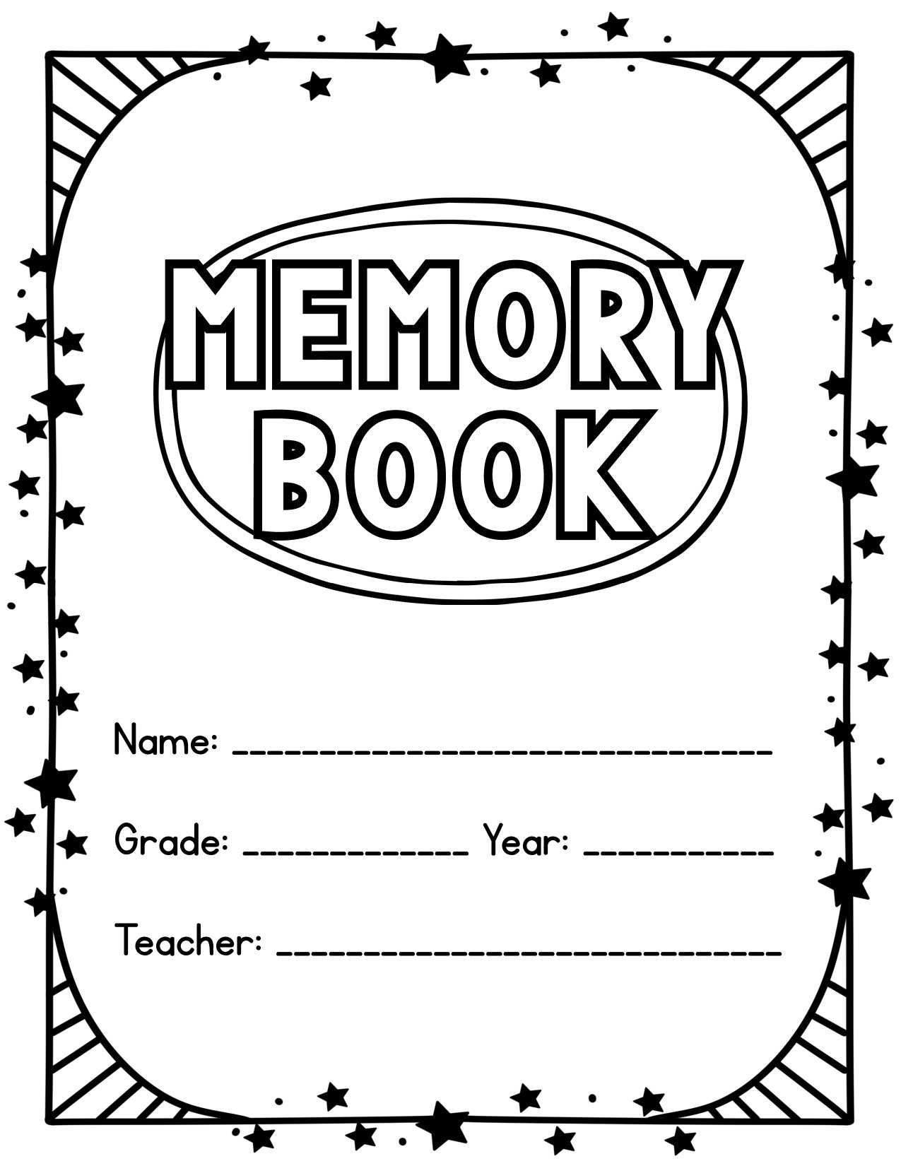 End Of The Year Printables A To Z Teacher Stuff