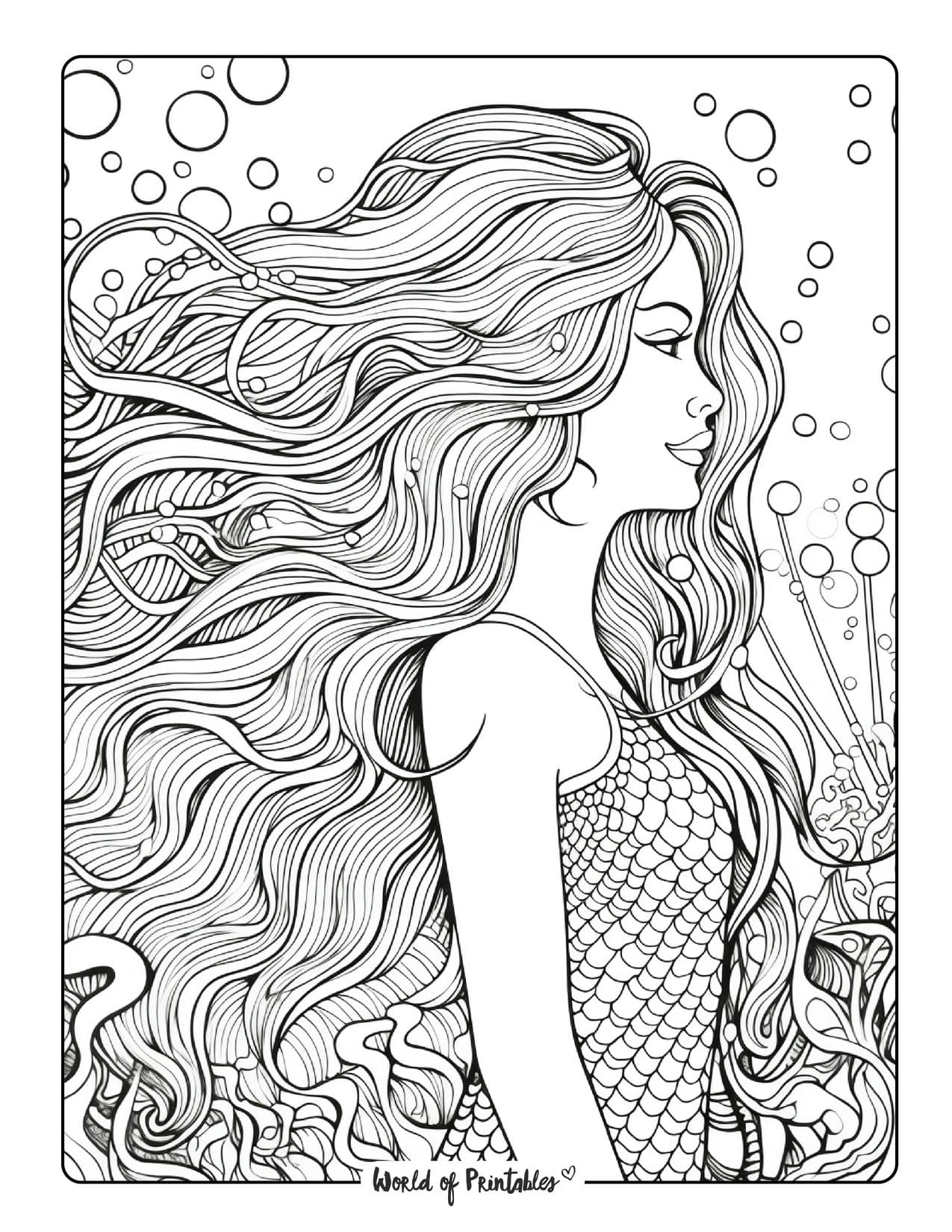 Free Adult Coloring Pages Printable/Fantasy