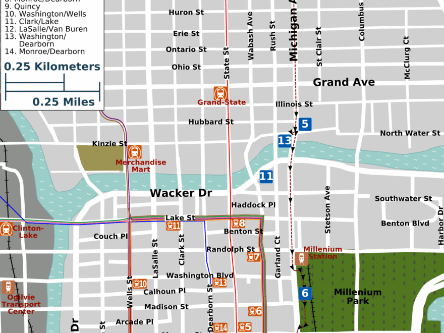 File Along The Magnificent Mile Map png Wikimedia Commons