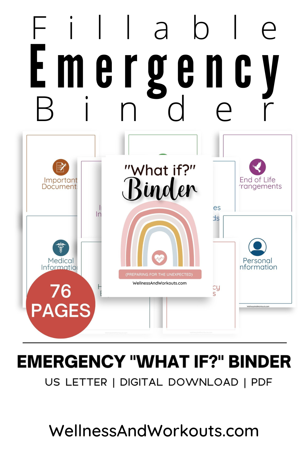 Free Printable Emergency Binder Printables