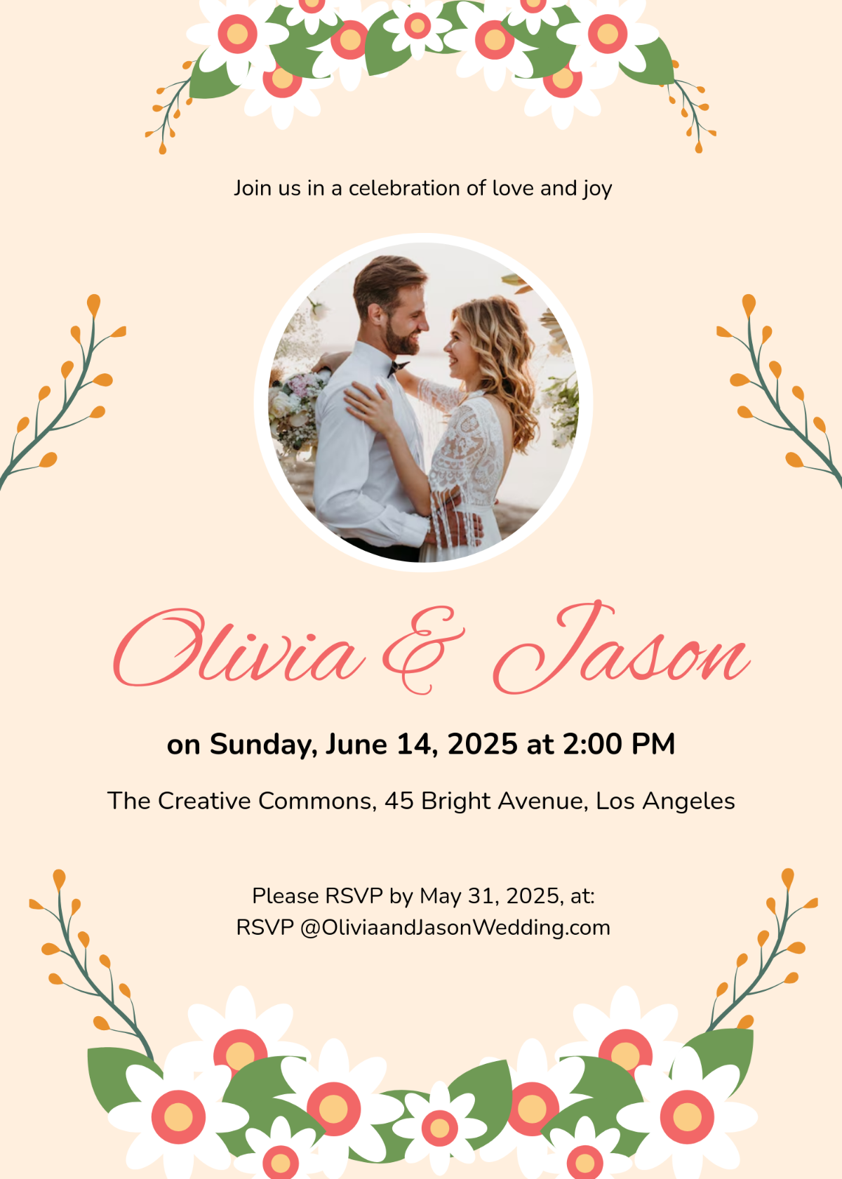 Free Camo Wedding Invitation Template To Edit Online