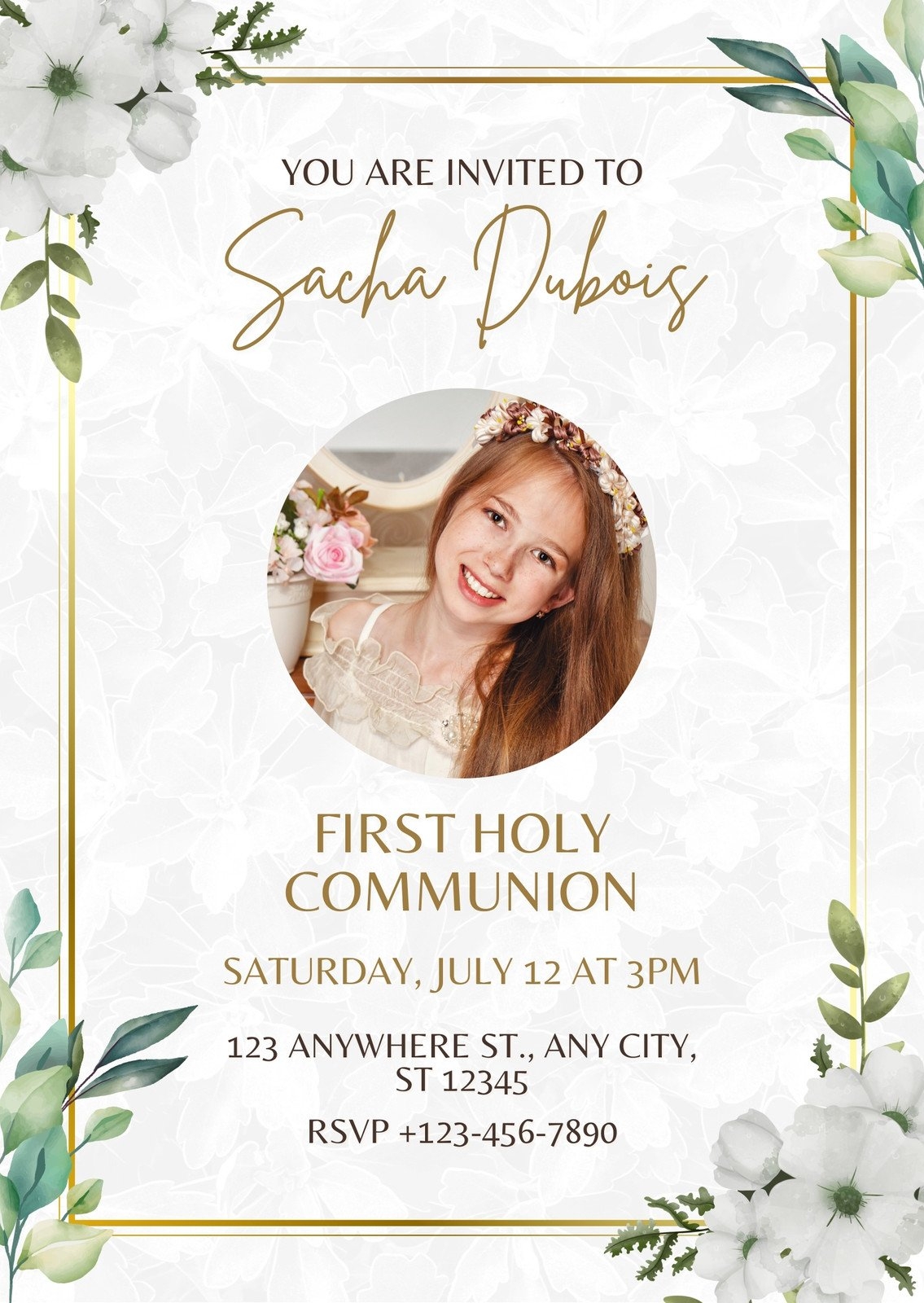 First Holy Communion Free Printables