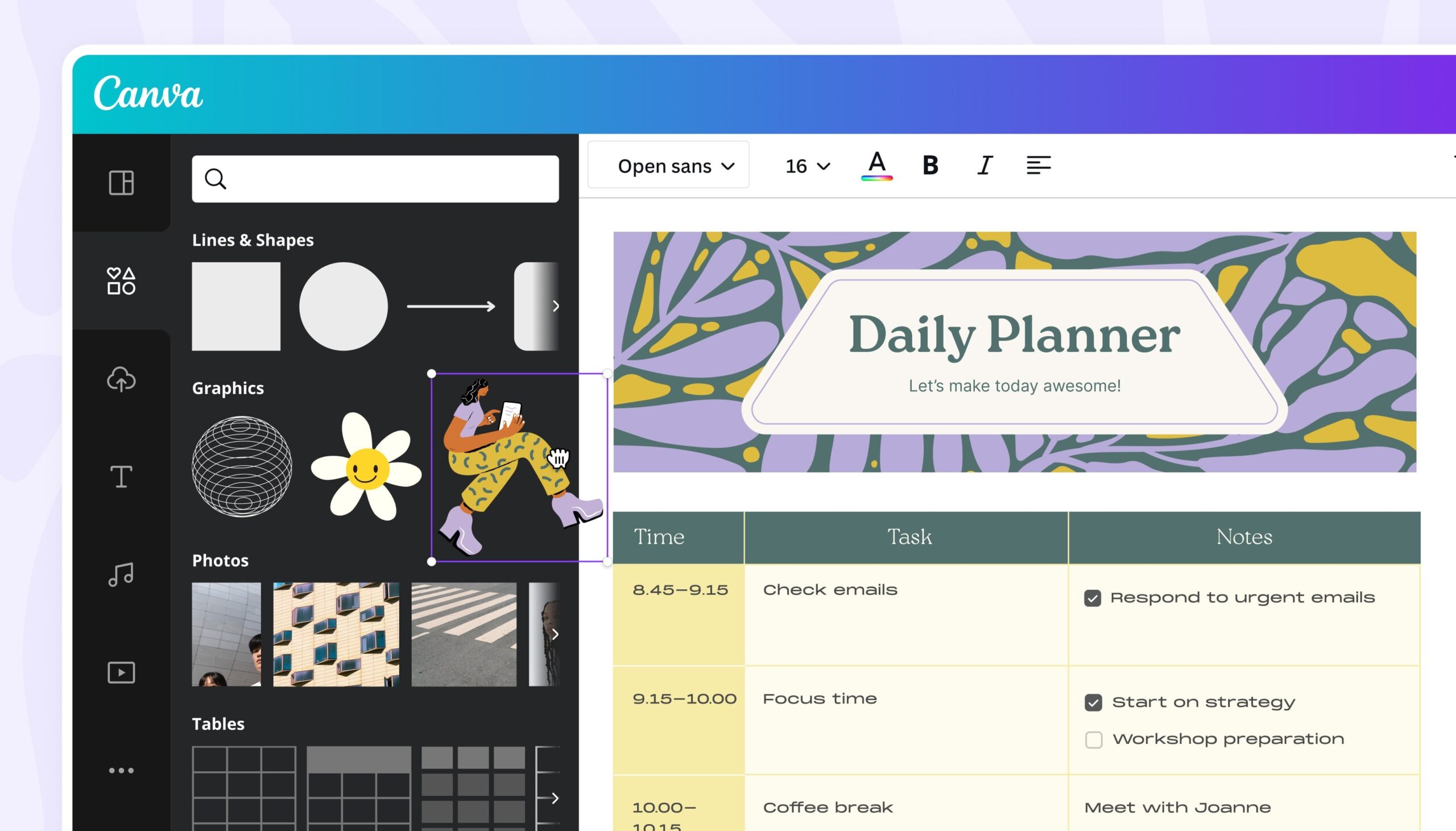 Free Digital Planners Personalize Planners Online Canva