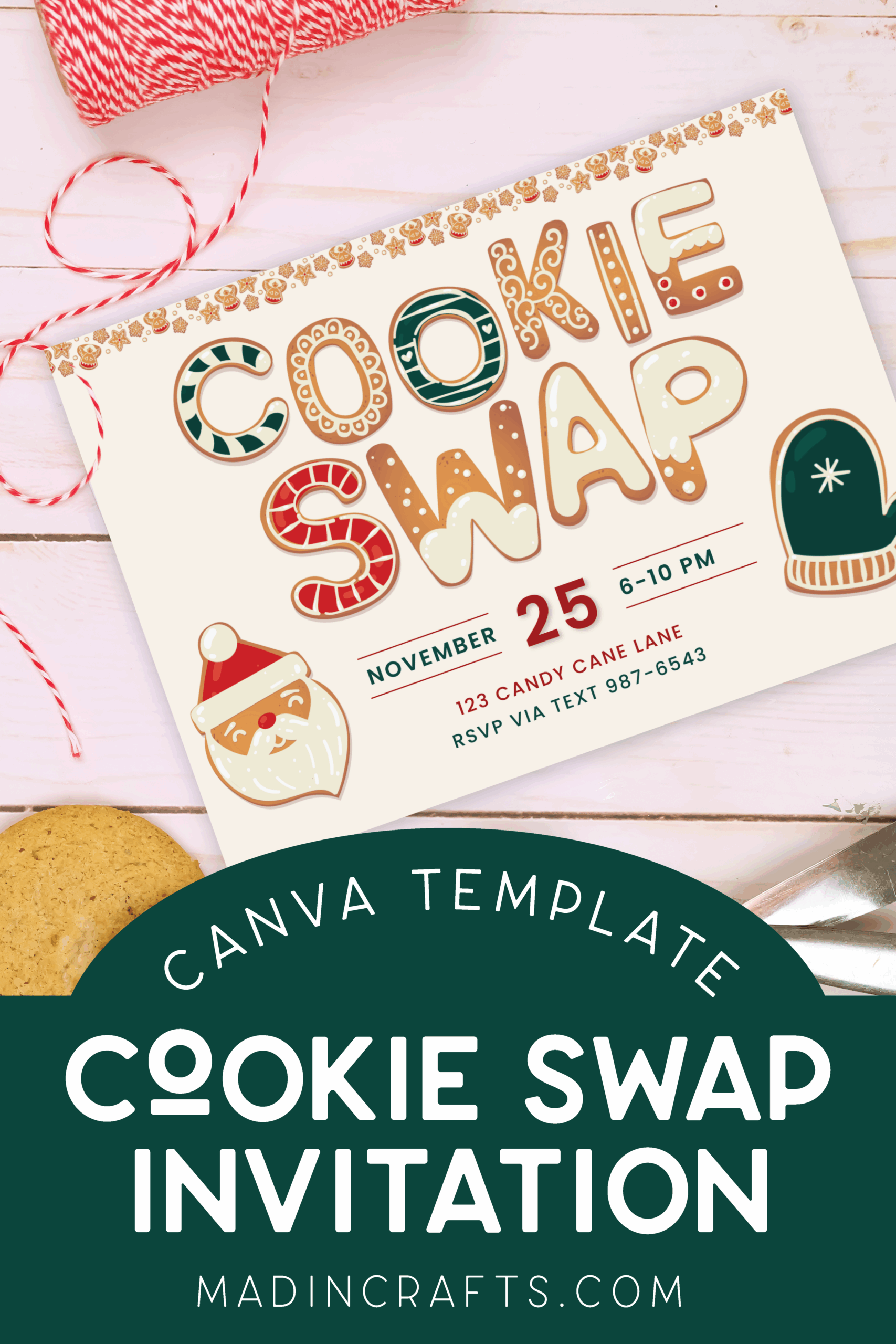 Free Printable Cookie Exchange Invitations