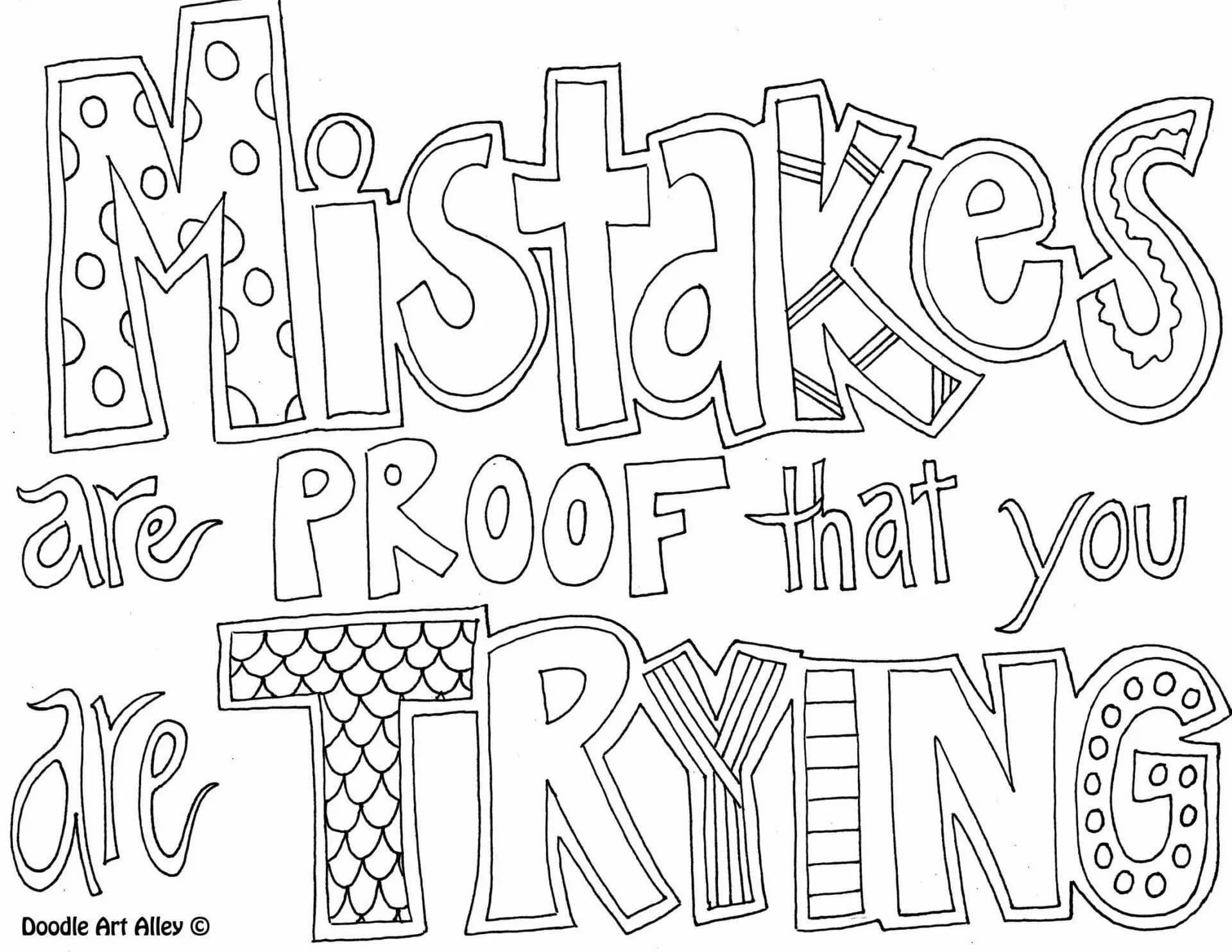 Free Growth Mindset Coloring Page Download Print Or Color Online For Free