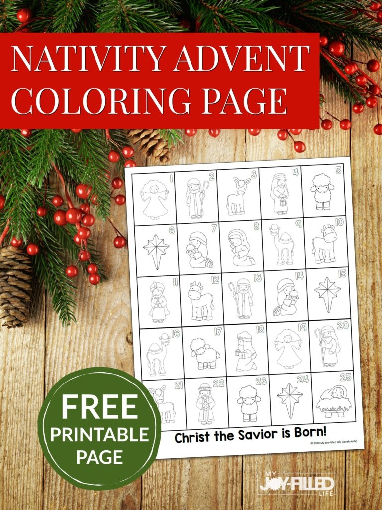 Free Printable Religious Advent Calendars