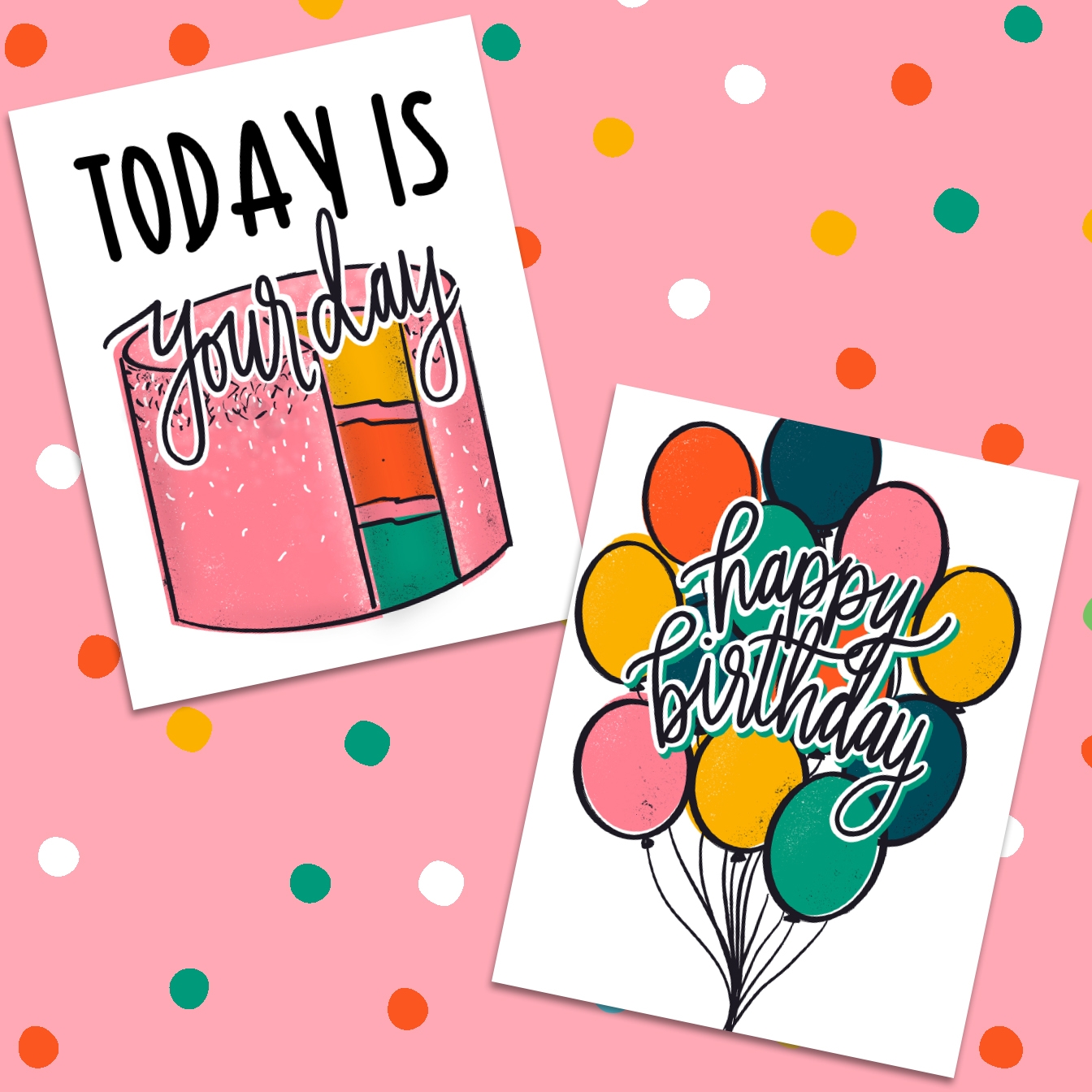 Downloadable Foldable Printable Birthday Card
